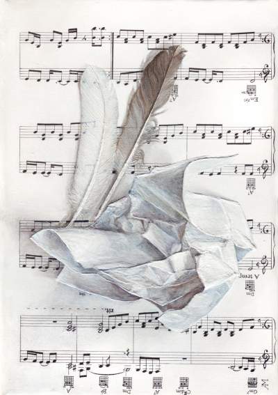 «Ὄνειρο σημαίνει / ν’ ἀκοῦς νὰ τραγουδᾶνε χίλια ναί / ἀπ’ τὸ λαρύγγι τοῦ ὄχι.» Κ.Δ.